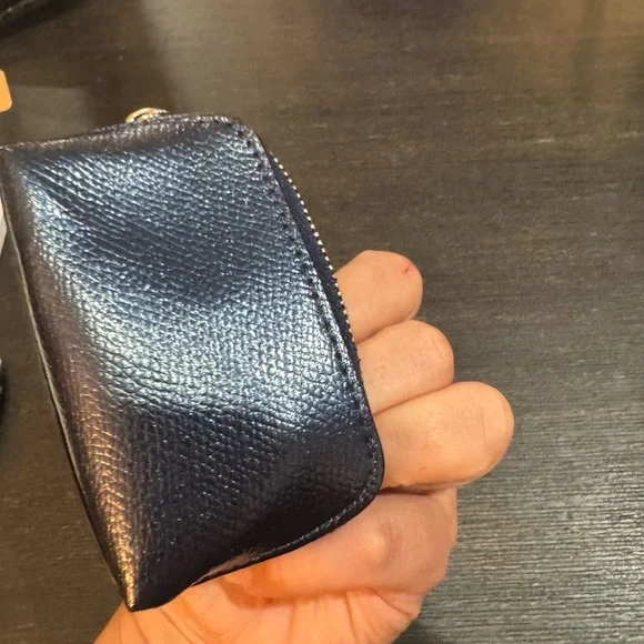 Coach Black Leather Coin Purse - Picture 6 of 6